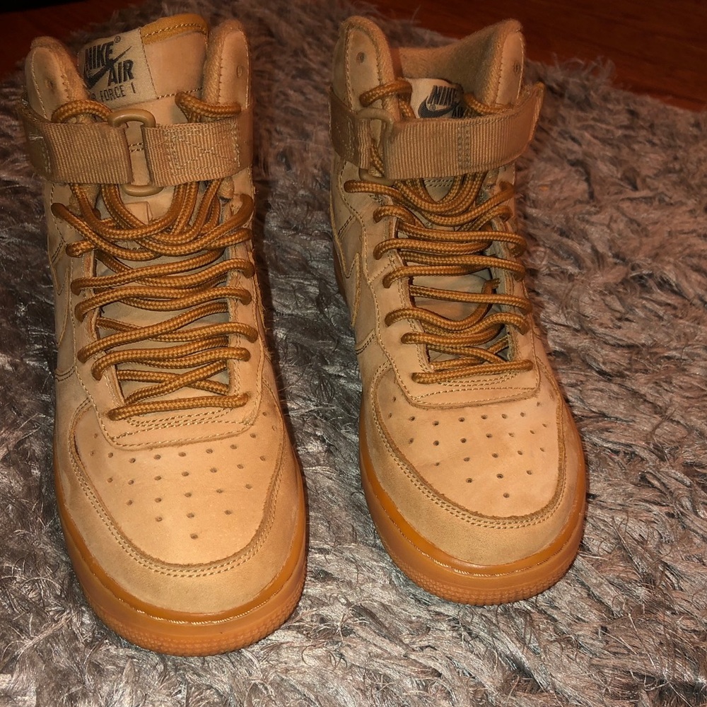 Wheat High Top Air Forces